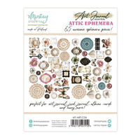 Attic (65pc) - Art Journal Ephemera Pack