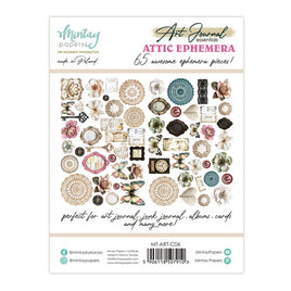 Attic (65pc) - Art Journal Ephemera Pack