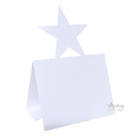 White - Mintay Basic Star Card Base