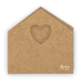 Mintay Basic House Card Base, Kraft (5pc)