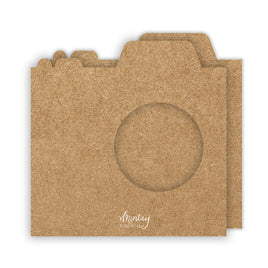 Mintay Basic Camera Card Base, Kraft (5pc)