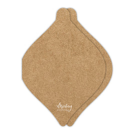 Mintay Basic Bauble Card Base, Kraft (5pc)