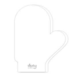 Mintay Basic Glove Card Base, White (5pc)