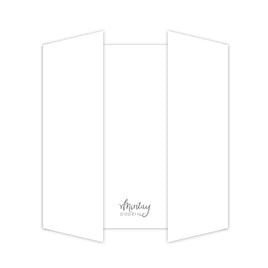 Mintay Basic Gate Fold Card Base, White (5pc)