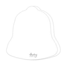 Mintay Basic Bell Card Base, White (5pc)