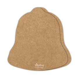 Mintay Basic Bell Card Base, Kraft (5pc)