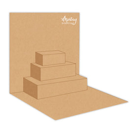 Mintay Basic Pop-up Card Insert, Kraft (5pc)