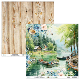 By The Lake 01 - 12X12 Patterned Paper
