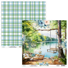 By The Lake 02 - 12X12 Patterned Paper