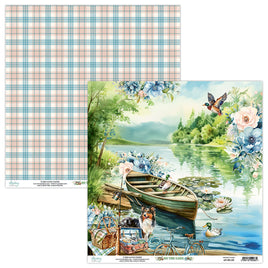 By The Lake 03 - 12X12 Patterned Paper