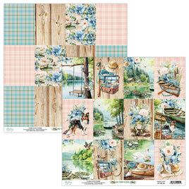 By The Lake 06 - 12X12 Patterned Paper