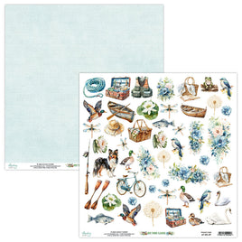 By The Lake 09 - 12X12 Patterned Paper