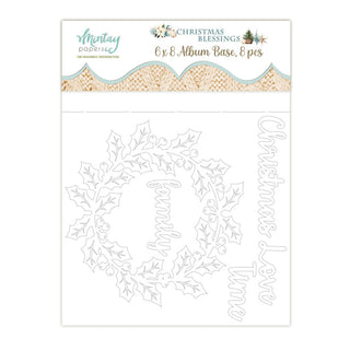 Christmas Blessings - 6X8 Chipboard Album