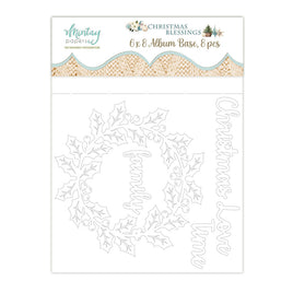 Christmas Blessings - 6X8 Chipboard Album