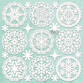 Decor - Winter Doilies - Mintay Chippies
