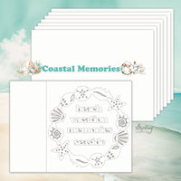 Coastal Memories - 6X8 Chipboard Album
