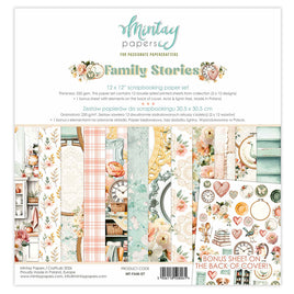 Family Stories - 12X12 Paper Set