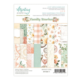Family Stories - 6X8 Add-on Paper Pad