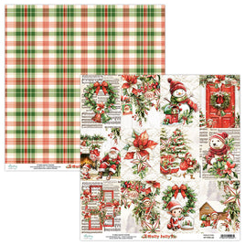 Holly Jolly 06 - 12X12 Patterned Paper