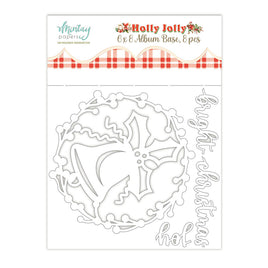Holly Jolly - 6X8 Chipboard Album