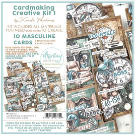 Creative Kit, 1 (10 Masculine Cards) Cardmaking