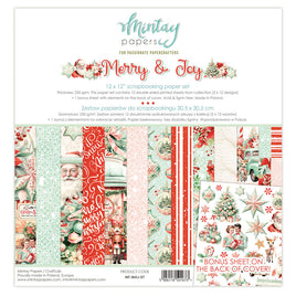 Merry & Joy - 12X12 Paper Set