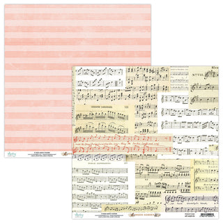 Music Garden 04 - 12X12 Patterned Paper