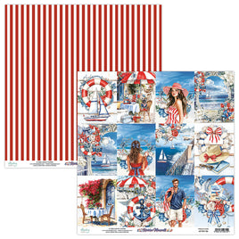 Riviera Moments 06 - 12X12 Patterned Paper