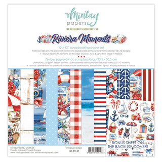 Riviera Moments - 12X12 Paper Set