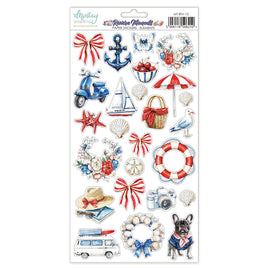 Riviera Moments - Elements 6X12 Paper Stickers