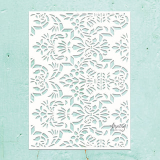 Flower Border - Mintay Kreativa Stencil