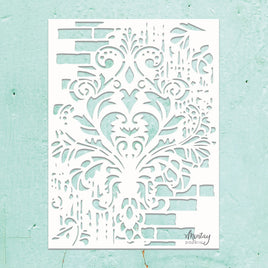 Decorated Wall - Mintay Kreativa Stencil