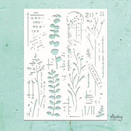 Mintay Kreativa Stencil, Mixed 9