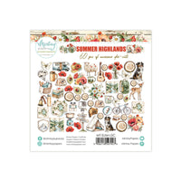 Summer Highlands (60pc) - Paper Die Cuts