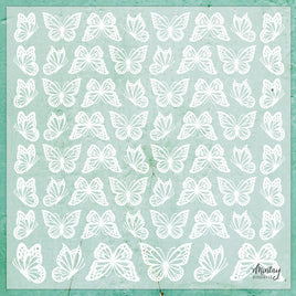 Butterflies - 12X12 Decorative Vellum