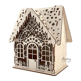Christmas House - Mintay Woodies, Decor