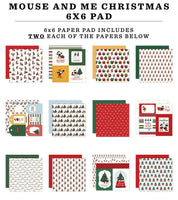 Mouse And Me Christmas 6x6 Paper Pad