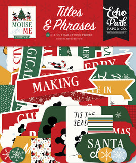 Mouse And Me Christmas Titles & Phrases