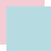 Blue / Lt. Pink 12x12 Coordinating Solid