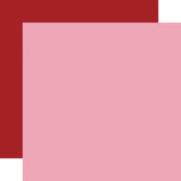 Pink / Dk. Red 12x12 Coordinating Solid