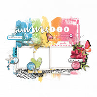 Vintage Artistry Sunburst - 49 And Market Ultimate Page Kit