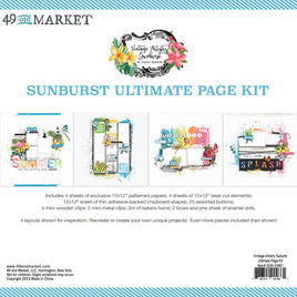 Vintage Artistry Sunburst - 49 And Market Ultimate Page Kit