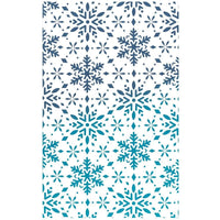 View   Ciao Bella Texture Stencil 5"x8" Snowflakes