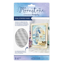 Moonstone Dies - Oval Striped Panel