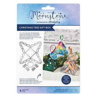 Moonstone Dies - Christmas Tree Gift Box