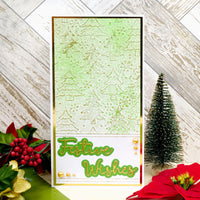 Moonstone Embossing Folders - Christmas Trees