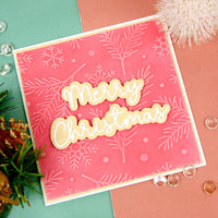 Moonstone Embossing Folders - Snowy Foliage