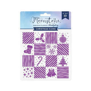 Moonstone Embossing Folders - Christmas Icons