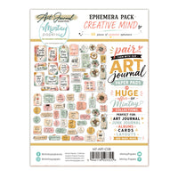 Creative Mind - Art Journal Ephemera Pack 68pcs