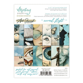 Surreal Flight - 6 x 8 Art Journal Paper Set